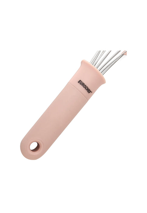 Stainless Steel Whisk Rubber Handle With Silicon Scraper