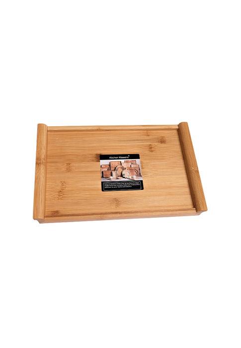 Tableware Bamboo Tray Beige Large