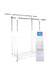 Adjustable Height Double Pole Drying Rack Home Gallery