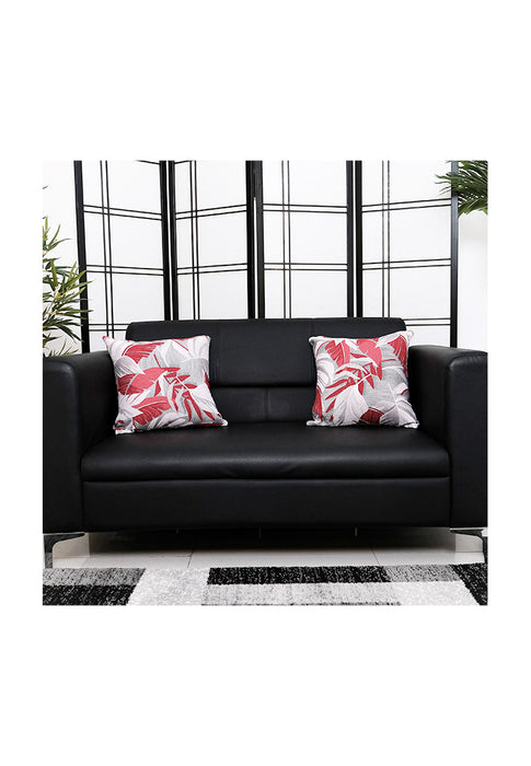 Throw Pillow Case Leaves Design