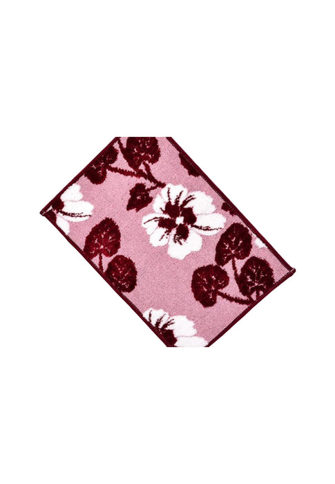Embossed Flower Design Doormat