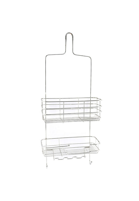 2-Layer Chrome Shower Caddy
