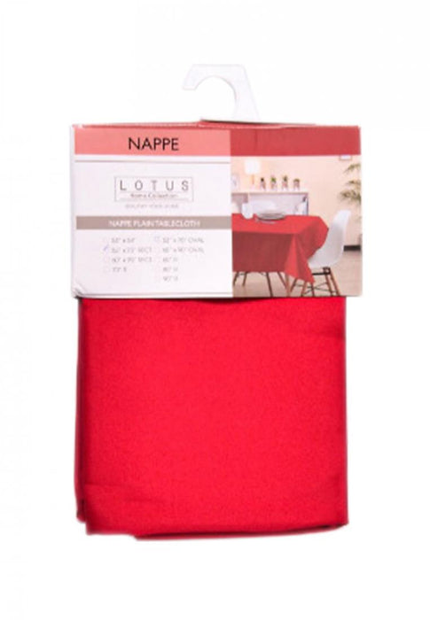 Lotus Home Collection Rectangular Table Cloth Nappe 60" x 90"