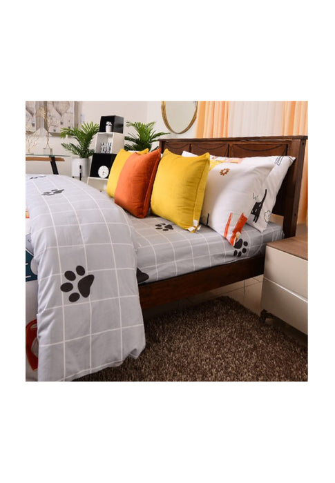Meow Meow 4-Piece Bedding Set