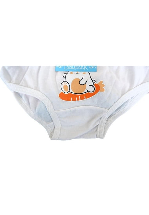 Landmark Panty 3 Assorted Colors With Front Spot Part Tread Cloth Material 3 in 1