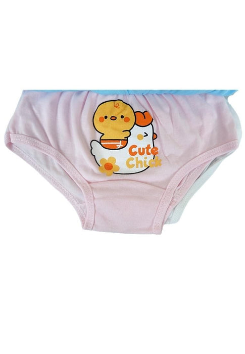 Landmark Panty 3 Assorted Colors With Front Spot Part Tread Cloth Material 3 in 1