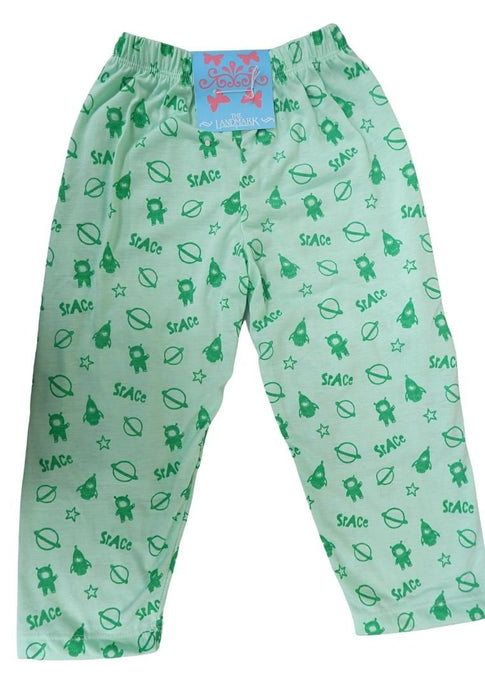 Landmark Pajama Pants 2 in 1 Color Astronaut Dark Blue/Mint Green