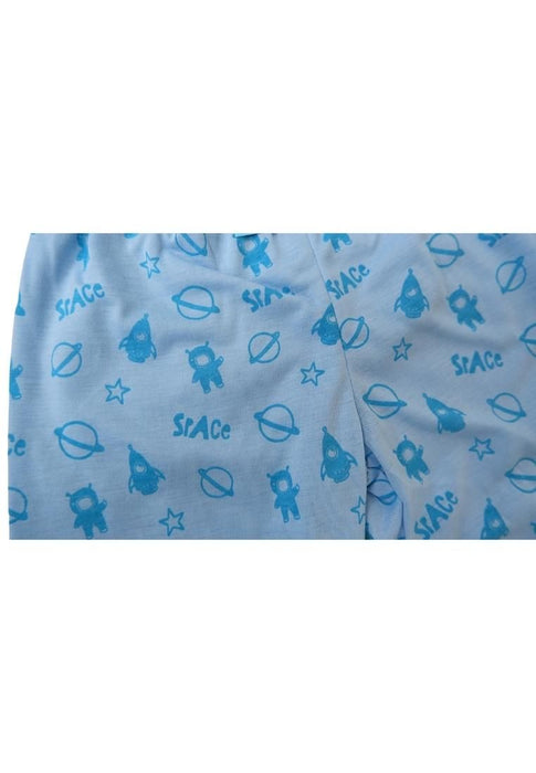 Landmark Pajama Pants 2 in 1 Color Astronaut Teal/Light Blue