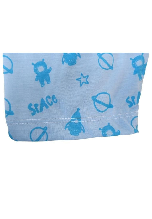 Landmark Pajama Pants 2 in 1 Color Astronaut Teal/Light Blue
