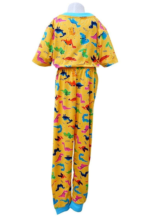 Landmark Short Sleeves and Pajama Set - Yellow