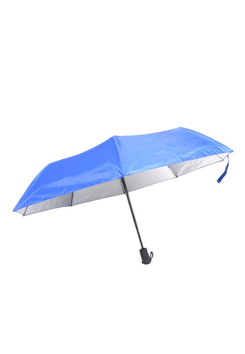 Tokio Automatic Plain Umbrella with Silver Backing