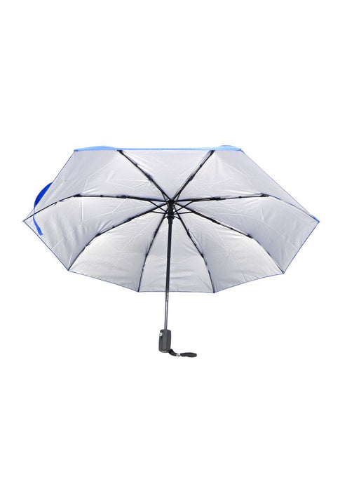 Tokio Automatic Plain Umbrella with Silver Backing