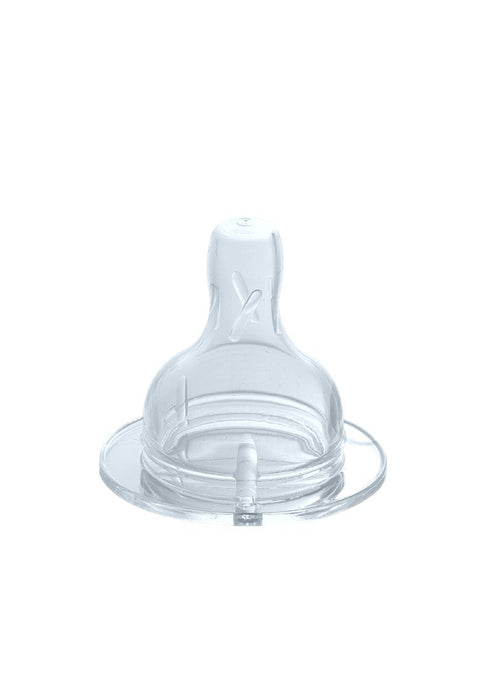 2piece Wide-neck Silicone Slim Nipples