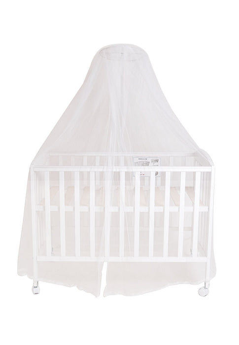 Moonbaby Crib Wooden With Mosquito