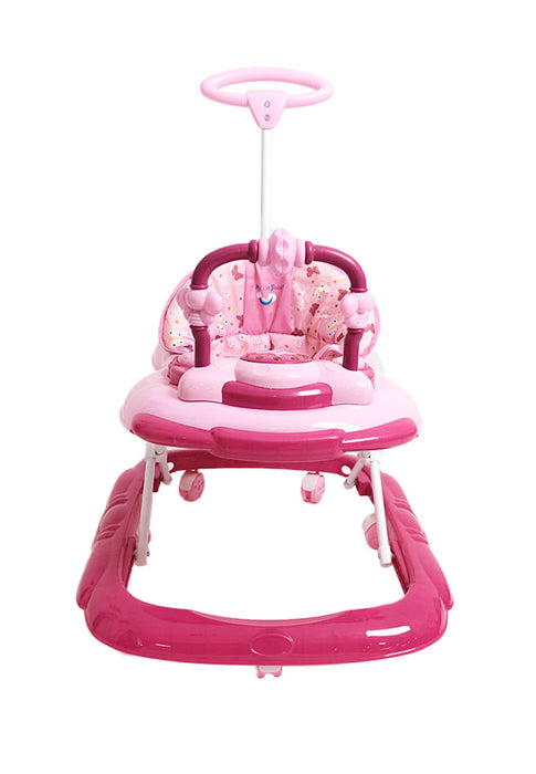 Moonbaby Folding Baby Walker with Music, Light and Toy Tray