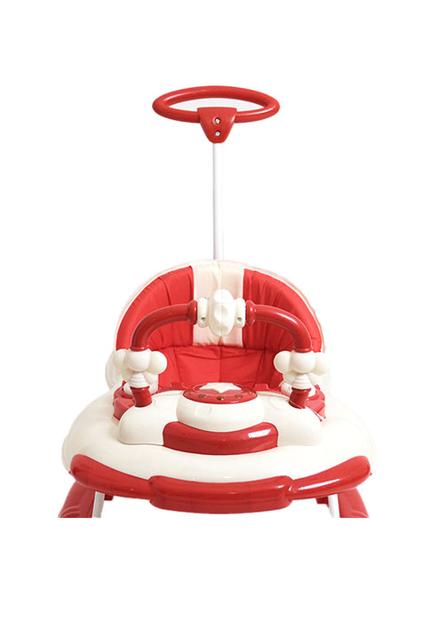 Moonbaby Folding Baby Walker with Music, Light and Toy Tray