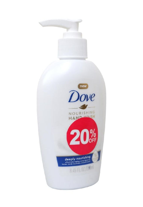 Dove Handwash Deep Nourishing St 250ml 20% Off