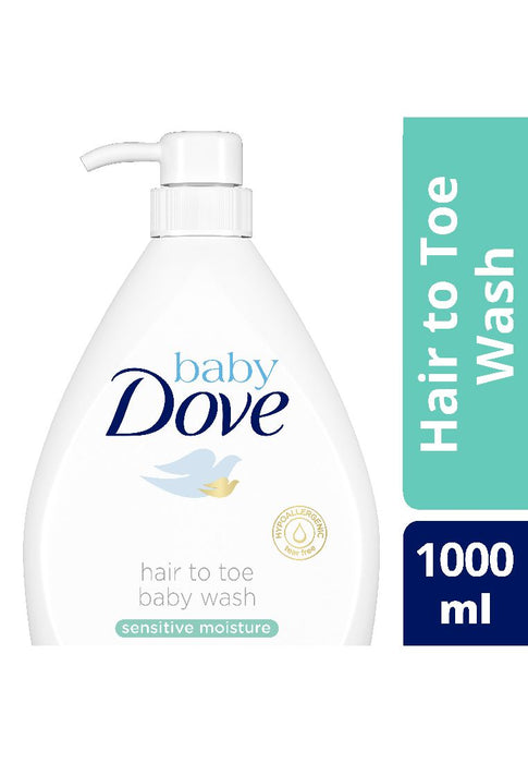Baby Dove Hair To Toe Wash Sensitive Moisture 1L