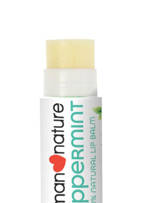 Human Nature Peppermint Flavored Lipbalm