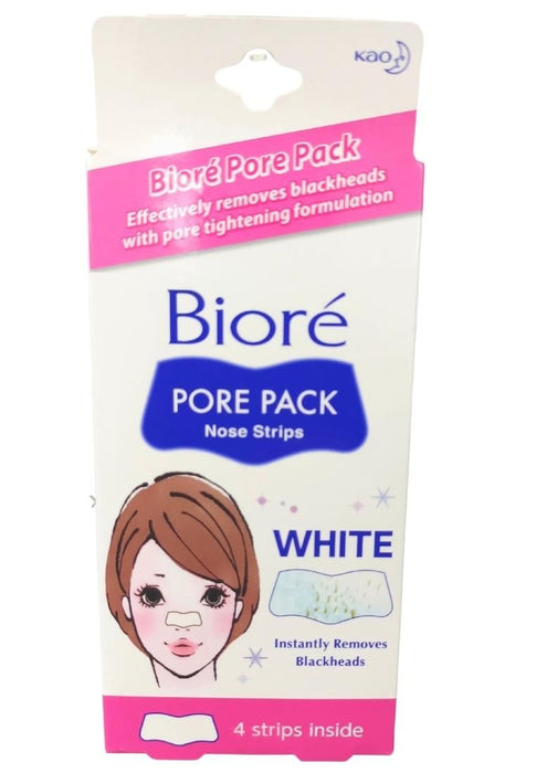 Biore Pore Pack Women White 4 Strips