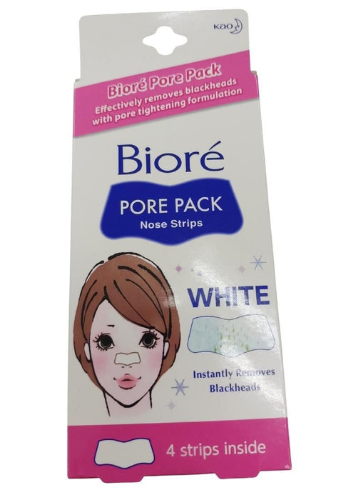 Biore Pore Pack Women White 4 Strips