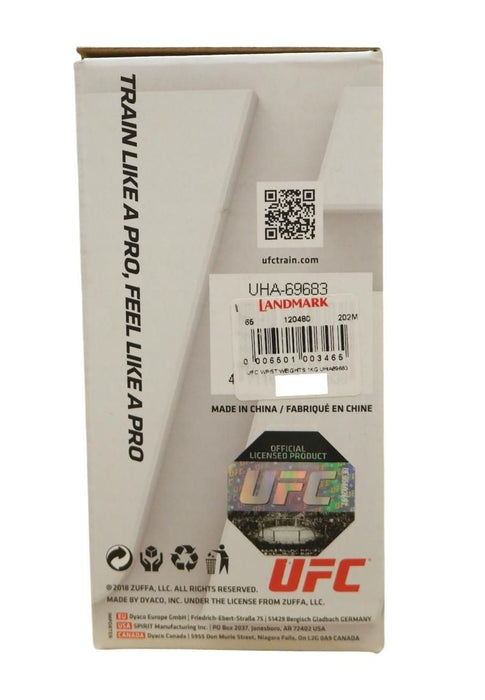 UFC Ultimate Training Wrist Weights 1 Pair 1 Kg
