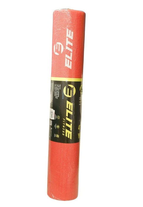 Elite Yoga Mat - Red 4mm.