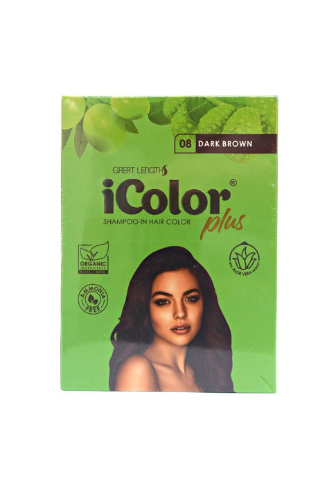 iColor 10piece/pack Hair Dye Shampoo 30ml