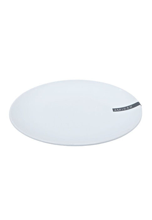 Landmark 4piece Amirah Round Side Plate 8" with Box - White