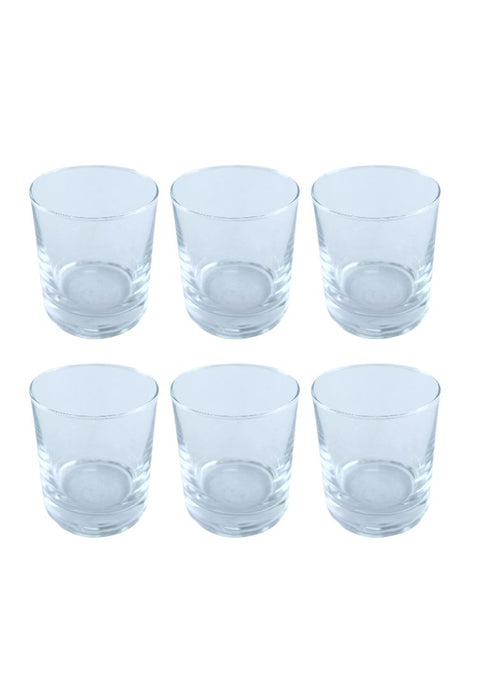 Landmark Hooga Rock Glass Tumbler 210ml Set of 6