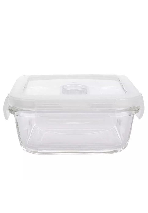 Borosilicate Glass Food Storage Container - Clear 570ml
