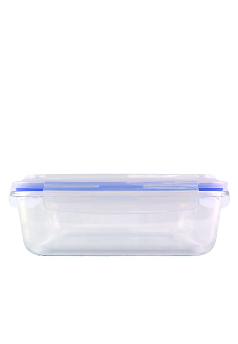 Borosilicate Rectangular Glass Food Container with Lid - 640ml