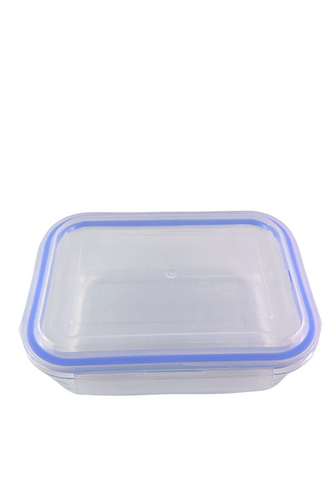 Borosilicate Rectangular Glass Food Container with Lid - 640ml