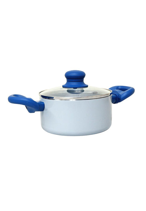 Tasty Non-stick Cookpot with Glass Lid & Oil Dosage System