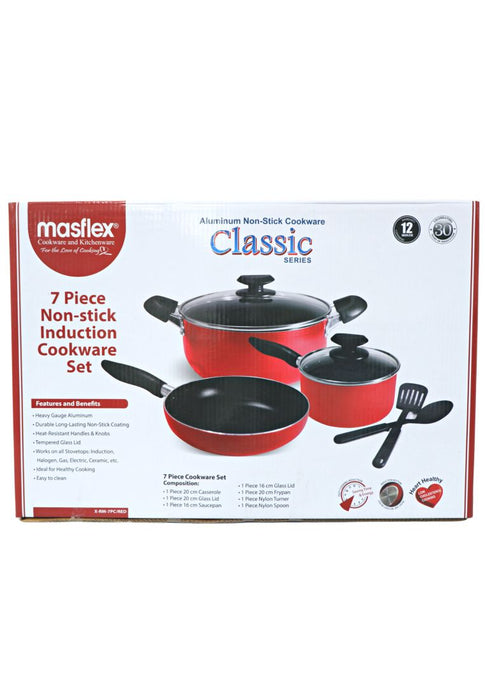 Masflex 7piece Induction Cookware Set