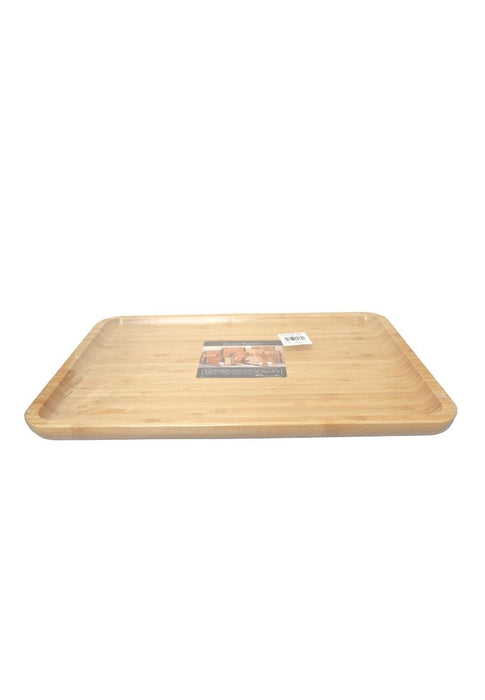 Kitchen Maestro Rectangle Bamboo Serving Tray