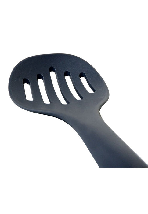 Eurochef Silicone Skimmer with Beech Wood Handle 10 x 2 x 35cm - Gray