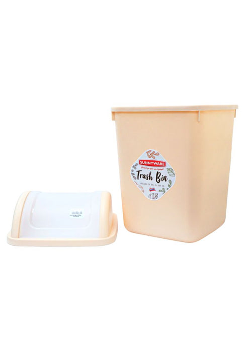 Sunnyware Waste Bin with Swing Cover - 8L