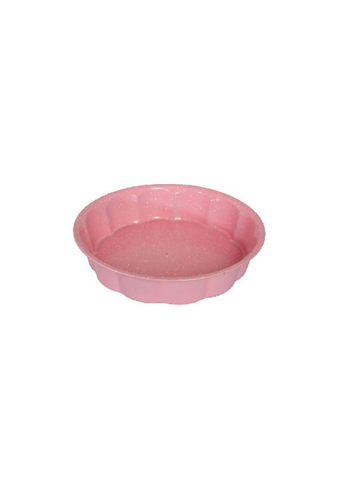 Non-Stick Heart Cake Pan - Pink 24cm