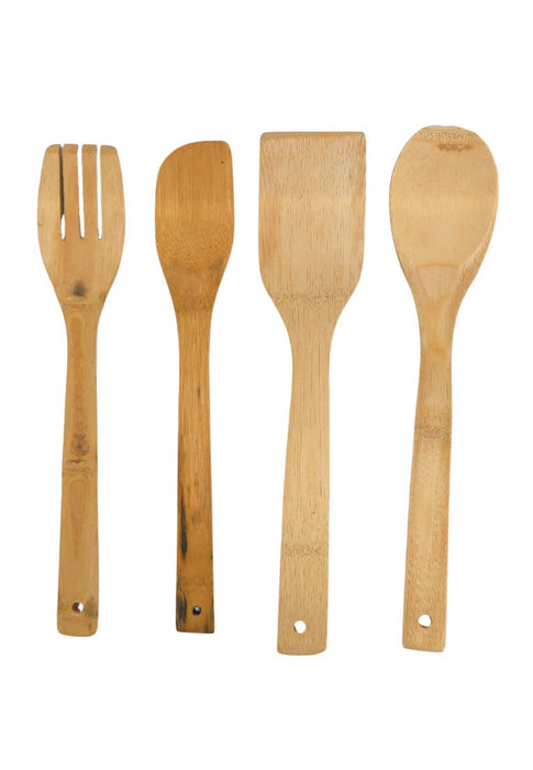 Landmark 4 piece Bamboo Kitchen Tools 6 x 1 x 30cm