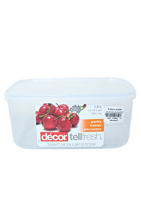 Decor Tellfresh Oblong Food Storage 1.8L