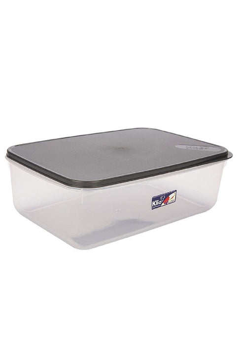 Storage Food Keeper Rectangle with Cover - XL Gray