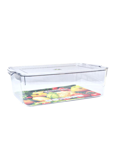 Cuisson PET Fridge Container with Lid 34 x 17 x 10cm