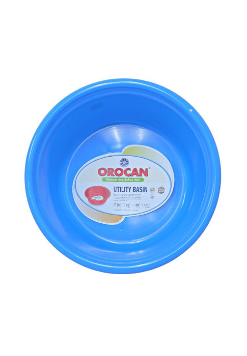 Orocan Class A Round Utility Basin 16" - Blue