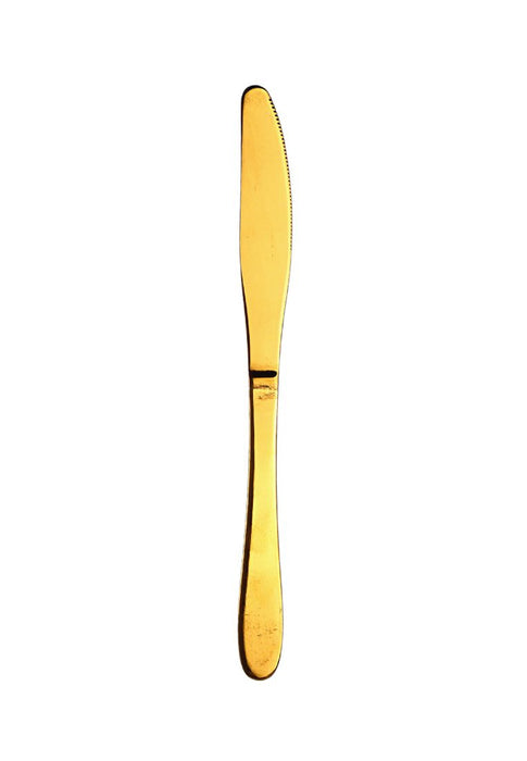 Prism Gold Table Knife 20cm Set of 6