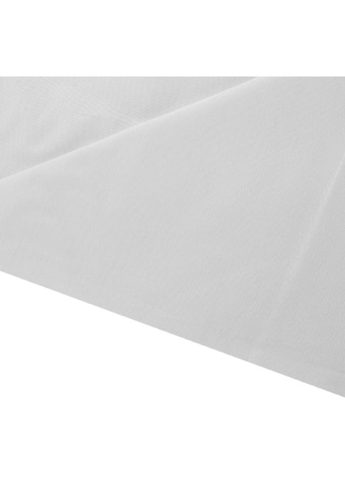 Earth Series Fitted and Flat Bed Sheet King 90 x 108" with 2piece Pillow Case - Plain White