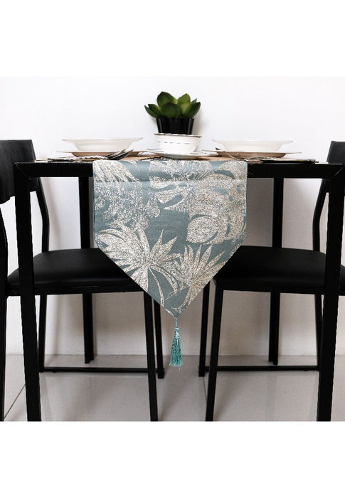Landmark Table Runner Anahaw Leaves Design