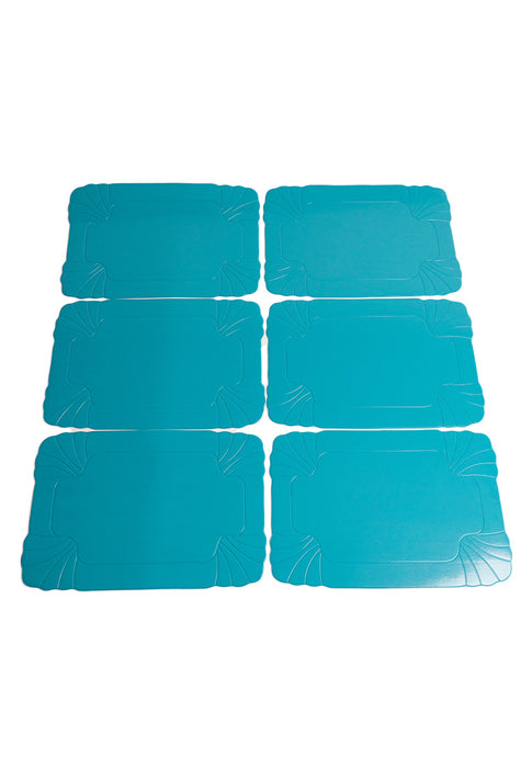 Landmark 6 Piece Placemat Heat Seal PVC with Matte Surface