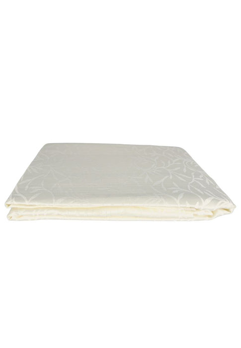 Home Choice Rectangular Table Cloth Clover Jacquard - 54 x 72"