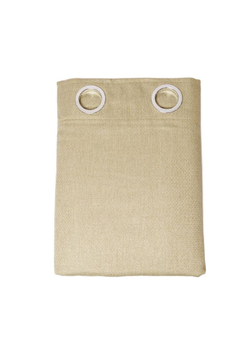 Landmark Window Curtain with 10 Ring Jacquard Plain with Grommets